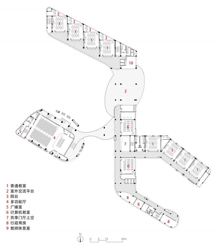BIM建筑|杭州市胜利小学新城校区及附属幼儿园 / 浙江大学建筑设计研究院有限公司