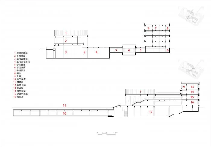 BIM建筑|杭州市胜利小学新城校区及附属幼儿园 / 浙江大学建筑设计研究院有限公司