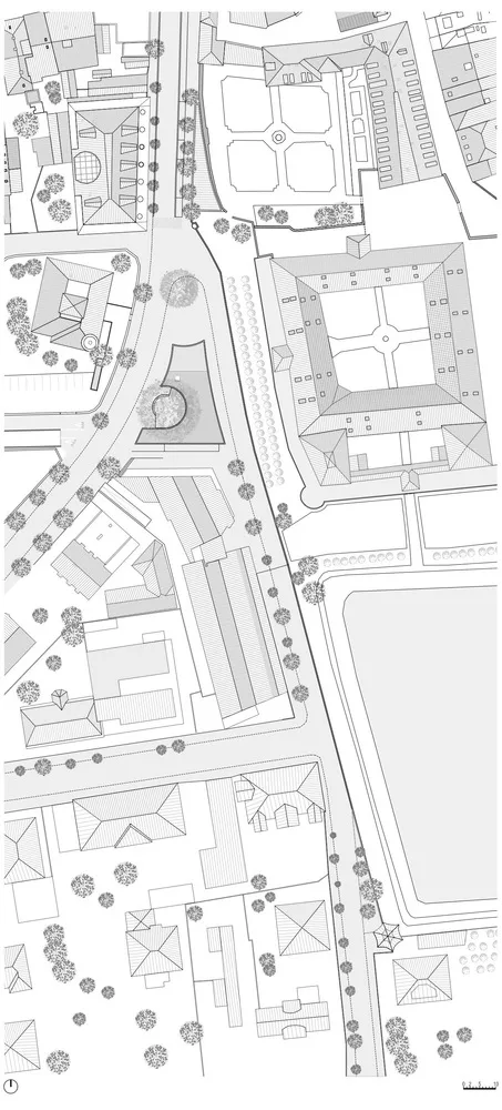 BIM建筑|融合古典，调皮地飞动——环抱老树的游客中心 / MoDusArchitects