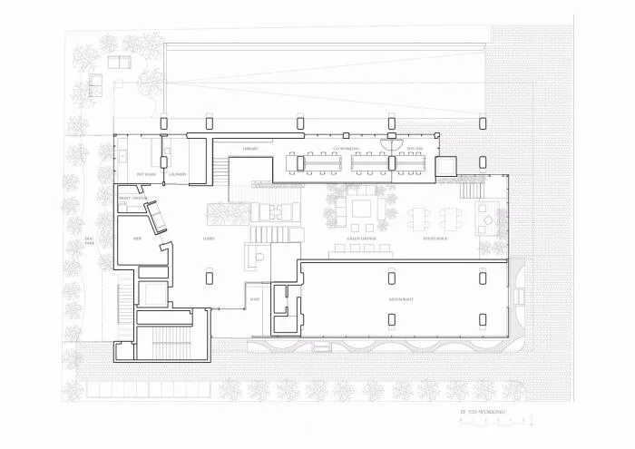 BIM建筑|首尔“树”形公寓 / Bo-DAA