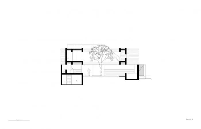 BIM建筑|未完成的废墟感——墨西哥八梁宅 / Covachita Taller