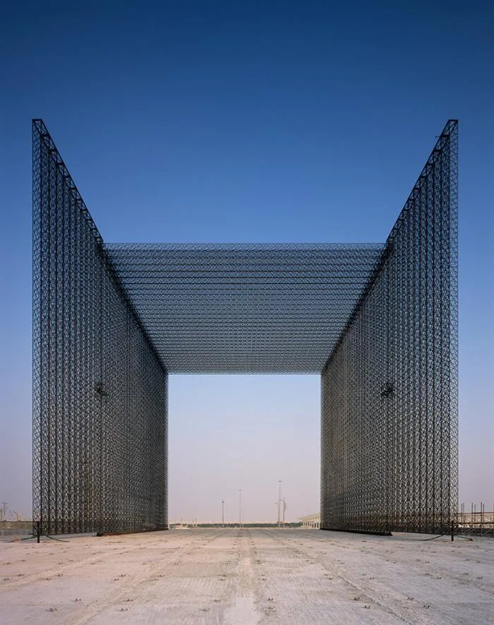 BIM建筑|2020迪拜世博会入口大门——阿拉伯传统“窗花图案”的未来主义适用 / Asif Khan