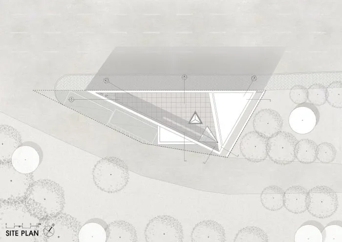 BIM建筑|混凝土构筑的抽象几何空间：Atelier 11办公楼 / Atelier 11