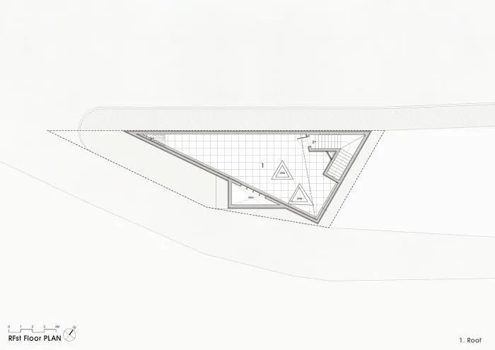BIM建筑|混凝土构筑的抽象几何空间：Atelier 11办公楼 / Atelier 11