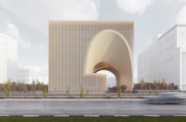 BIM建筑|曲线动感，不朽的雕塑：马什哈德建筑工程组织总部 / Nextoffice-BIM建筑网