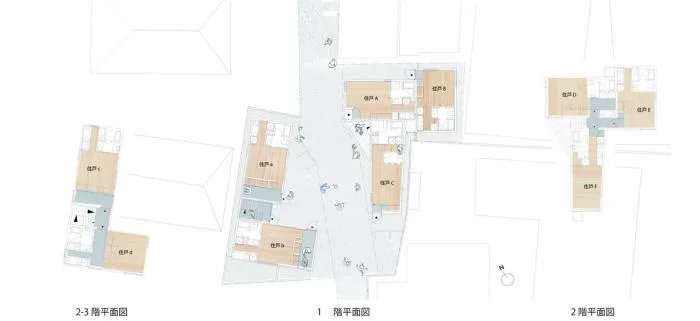 BIM建筑|“Roji公园”的两栋公寓，日本，千叶市 / SO&CO
