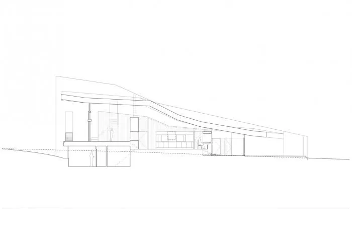 BIM建筑|乡村风景里的双人舞：英国景天草住宅 / Featherstone Young