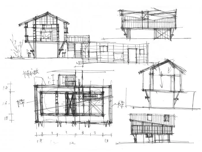 BIM建筑|拾云山房，浙江 / 尌林建筑设计事务所