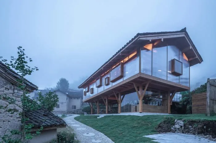 BIM建筑|拾云山房，浙江 / 尌林建筑设计事务所