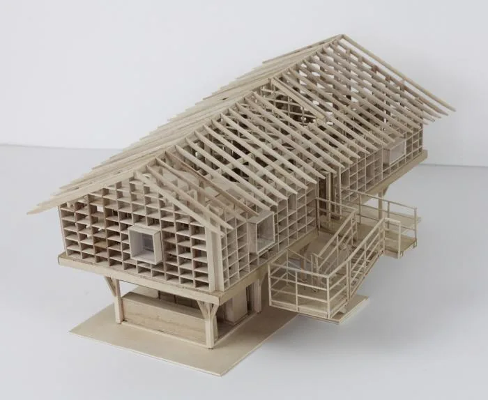 BIM建筑|拾云山房，浙江 / 尌林建筑设计事务所