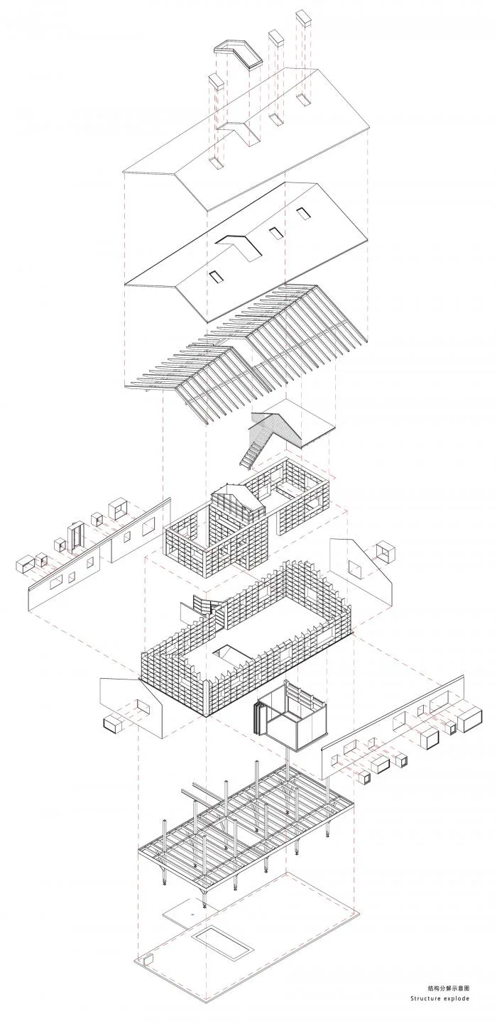 BIM建筑|拾云山房，浙江 / 尌林建筑设计事务所
