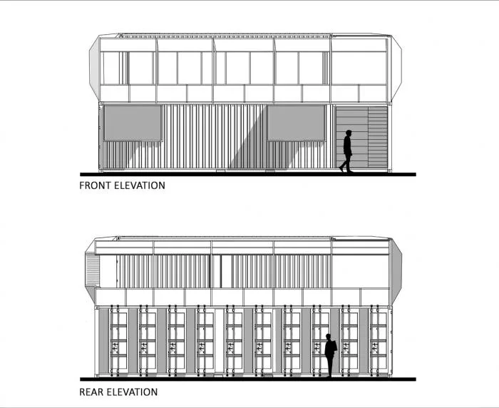 BIM建筑|无穷符号“∞”：大诺伊达咖啡吧兼学生中心 / RJDL