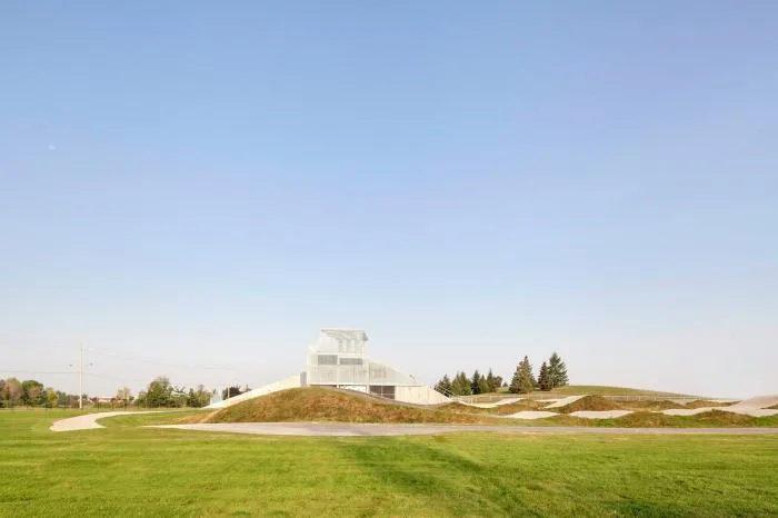 BIM建筑|BMX自行车越野赛道及仓库