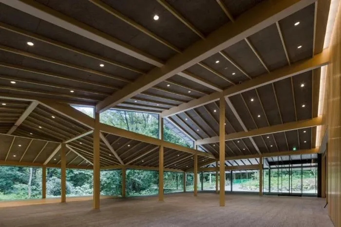 BIM建筑|如飘零落叶，消隐于森林中：日本明治神宫博物馆 / 隈研吾建筑都市设计事务所