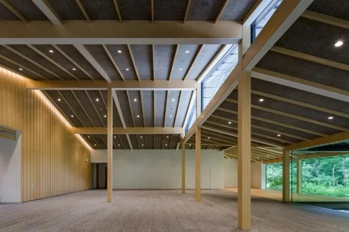 BIM建筑|如飘零落叶，消隐于森林中：日本明治神宫博物馆 / 隈研吾建筑都市设计事务所