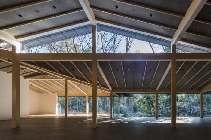 BIM建筑|如飘零落叶，消隐于森林中：日本明治神宫博物馆 / 隈研吾建筑都市设计事务所