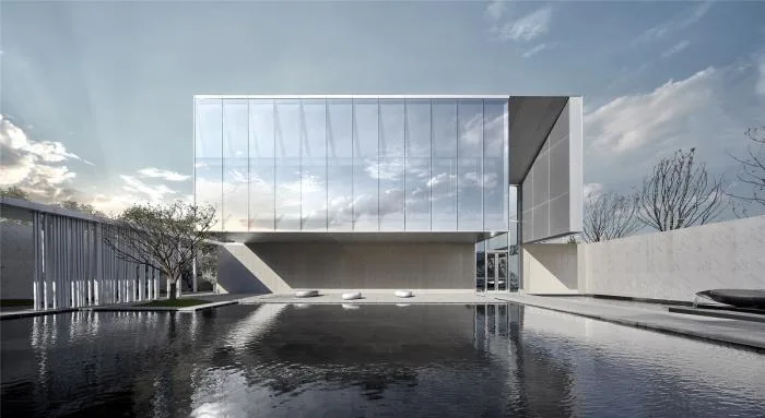 BIM建筑|城市水岸新名片——合肥徽创•君泊项目体验区解读 / 上海天华建筑设计