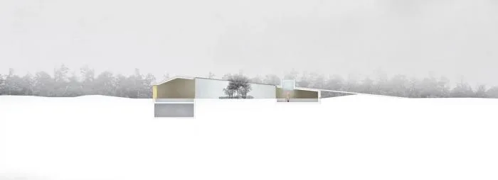 BIM建筑|盘旋于森林之中的“鸟巢”：长岛木屋2.0 / Marchi Architects