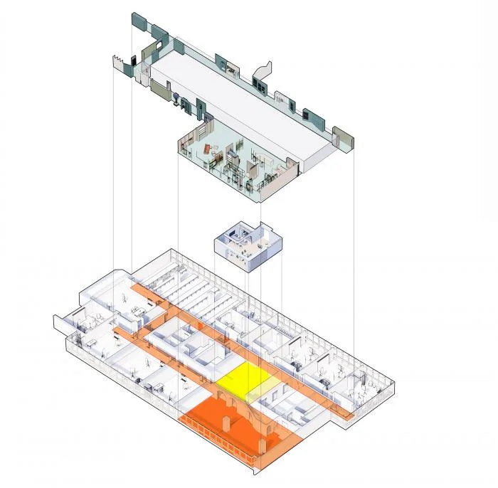 BIM建筑|舒适而优雅的性冷淡风——如涵文化办公空间 / inDeco领筑智造