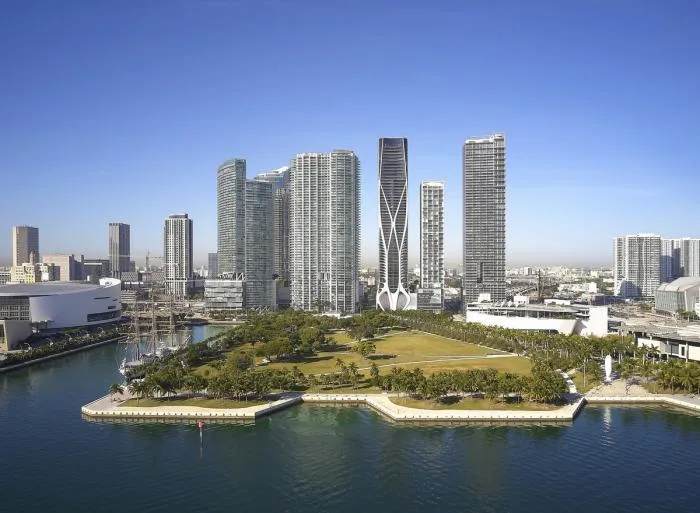 BIM建筑|一部宏大的空间史诗：迈阿密千号馆豪华公寓’ / 扎哈·哈迪德建筑事务所