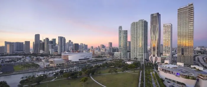 BIM建筑|一部宏大的空间史诗：迈阿密千号馆豪华公寓’ / 扎哈·哈迪德建筑事务所