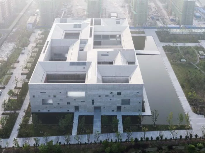 BIM建筑|寿县文化艺术中心 / 朱锫建筑事务所