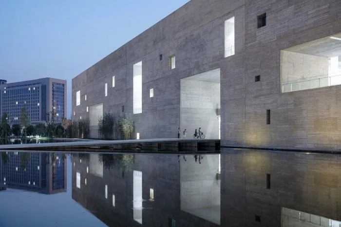 BIM建筑|寿县文化艺术中心 / 朱锫建筑事务所