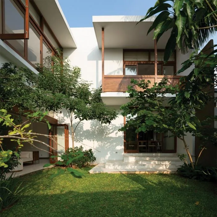 BIM建筑|浓郁咖啡加拉花——斯里兰卡Kodikara住宅