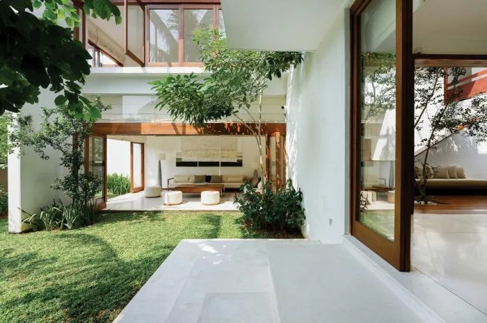 BIM建筑|浓郁咖啡加拉花——斯里兰卡Kodikara住宅