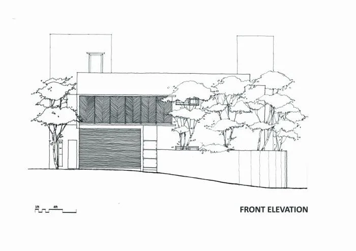 BIM建筑|浓郁咖啡加拉花——斯里兰卡Kodikara住宅
