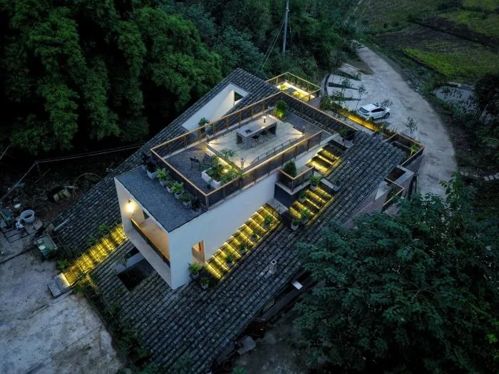 BIM建筑|刘家山舍 / 刘九三