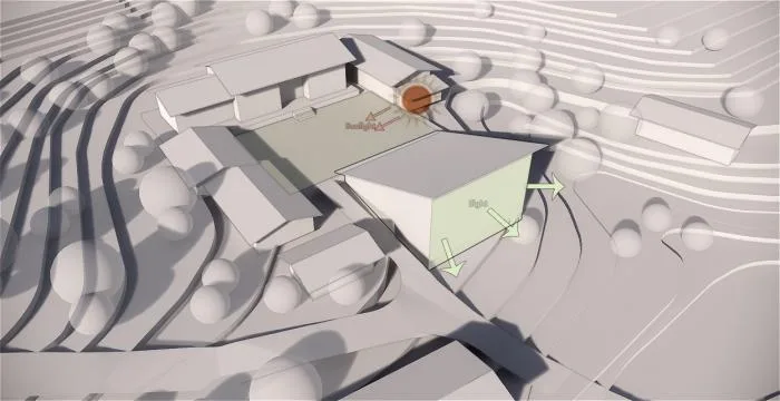 BIM建筑|刘家山舍 / 刘九三