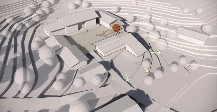 BIM建筑|刘家山舍 / 刘九三