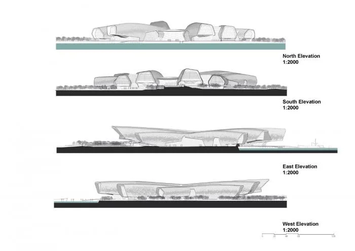 BIM建筑|中国国家海洋博物馆 / COX建筑事务所