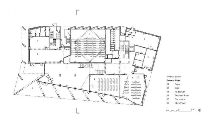 BIM建筑|利默里克大学医学院和宿舍楼 / Grafton Architects