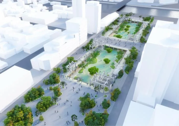 BIM建筑|台南河乐广场——老商场改造激发城区活力 / MVRDV