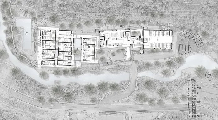 BIM建筑|绥宁黄桑，时光里民宿酒店 / 之行建筑事务所