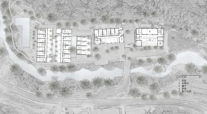 BIM建筑|绥宁黄桑，时光里民宿酒店 / 之行建筑事务所