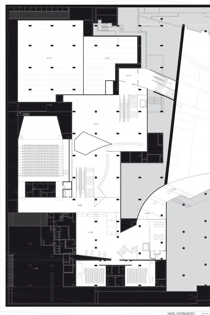 BIM建筑|被“掏空”舞动的雕塑：塞维利亚新文化中心 / Vázquez Consuegra