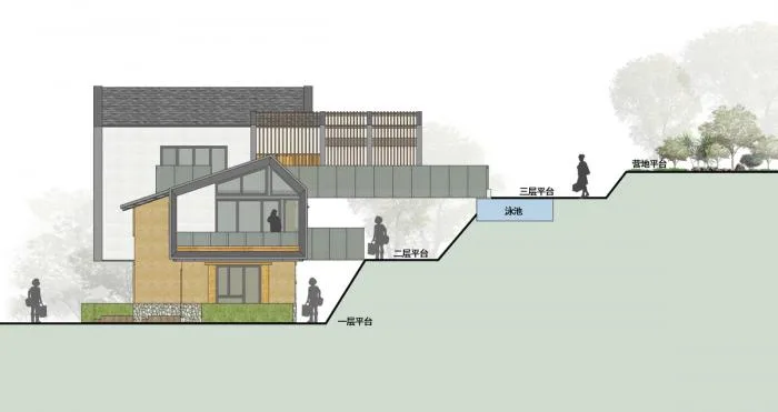 BIM建筑|戴家山倚云山舍精品民宿 / 简然建筑