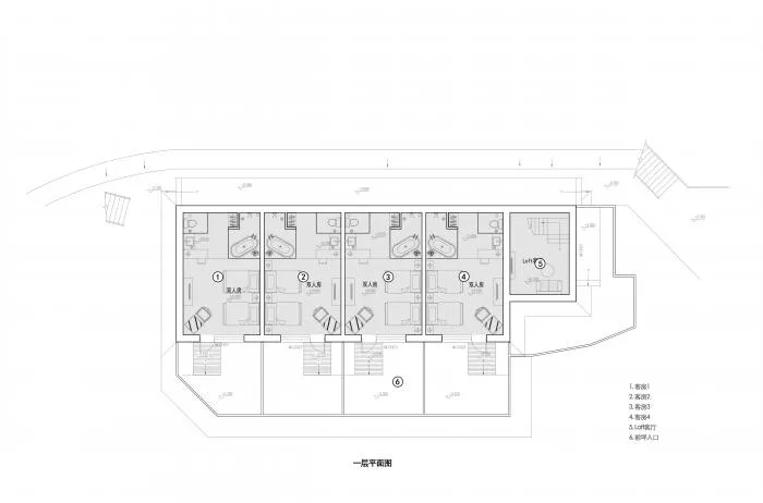 BIM建筑|戴家山倚云山舍精品民宿 / 简然建筑