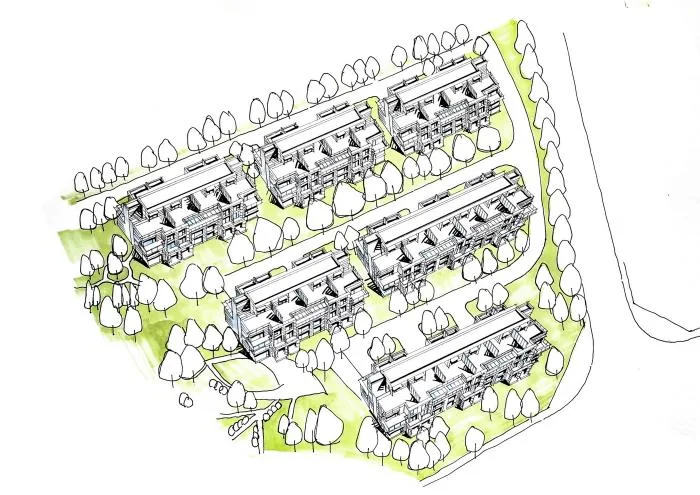 BIM建筑|合肥万科森林公园 · 庐前 / 上海天华建筑设计有限公司