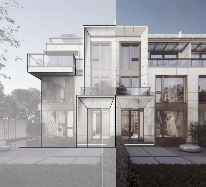 BIM建筑|合肥万科森林公园 · 庐前 / 上海天华建筑设计有限公司