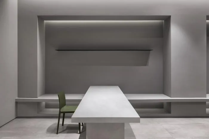 BIM建筑|色彩拼图 | 本杰明摩尔旗舰店 / 大成设计