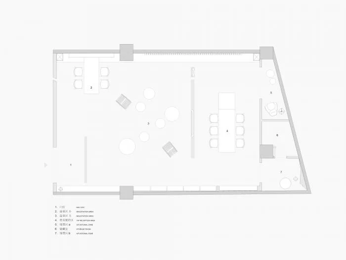 BIM建筑|色彩拼图 | 本杰明摩尔旗舰店 / 大成设计