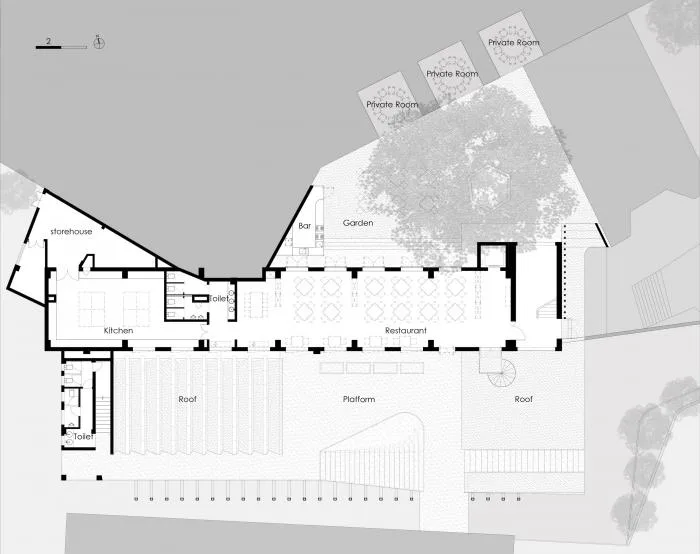 BIM建筑|嫁衣的裙摆——重庆印制一厂山鬼精品酒店改造 / 寻常设计