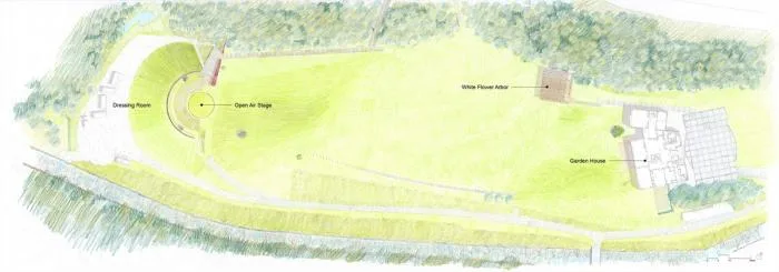BIM建筑|槙文彦前泽住宅花园“露天剧场+白花亭” / APL design workshop