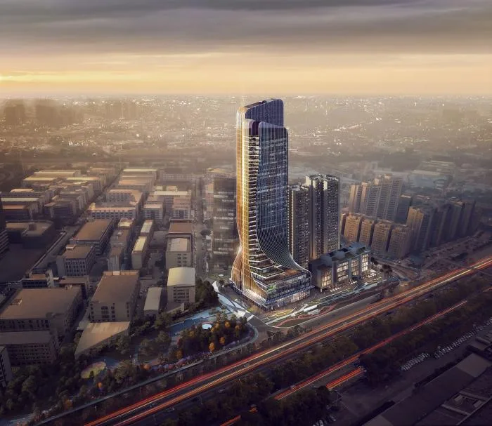 BIM建筑|原来裙楼真的可以长得像裙子 | 解密GWP丰盛101大厦