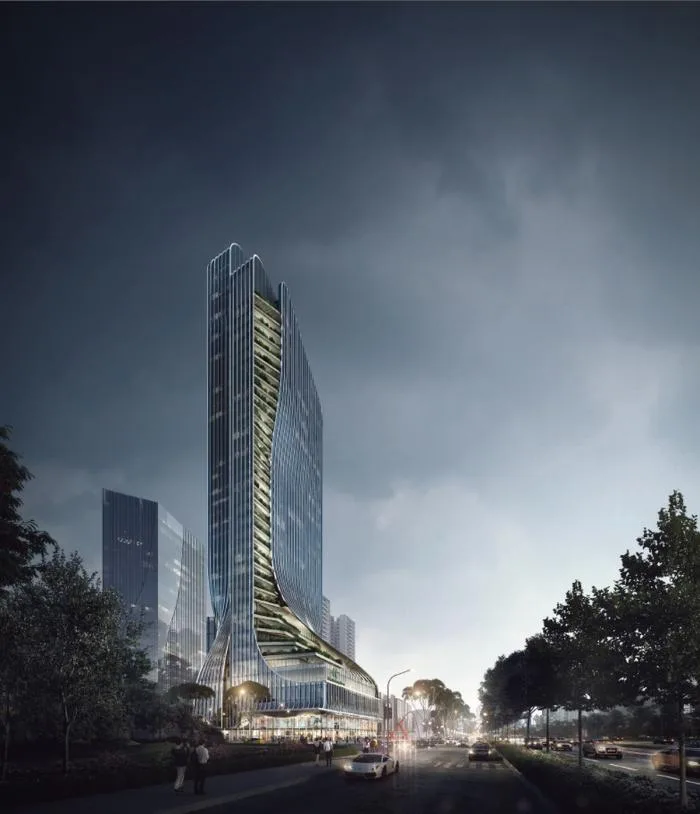 BIM建筑|原来裙楼真的可以长得像裙子 | 解密GWP丰盛101大厦