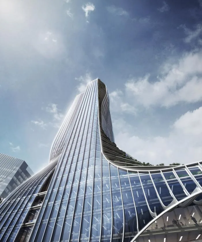 BIM建筑|原来裙楼真的可以长得像裙子 | 解密GWP丰盛101大厦
